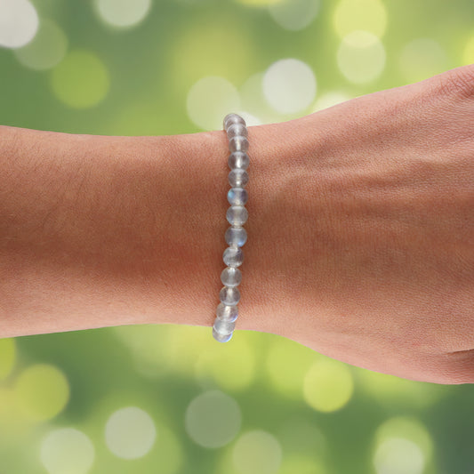 Labradorite ball bracelet | 6mm
