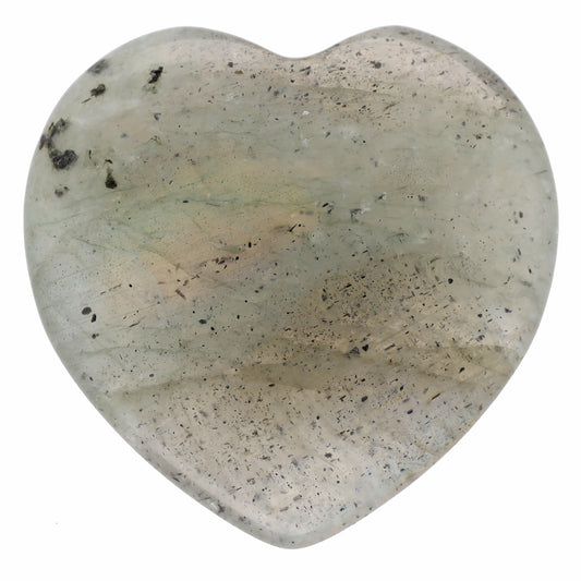 Labradorite Heart | Palm Stone 2x2 cm 