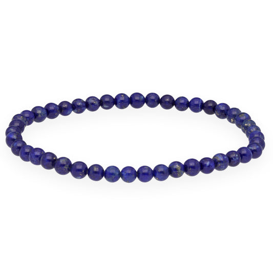 Lapis lazuli mini ball bracelet | 4mm