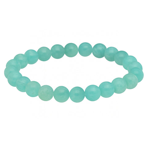 Amazonite Bead Bracelet | 8 mm