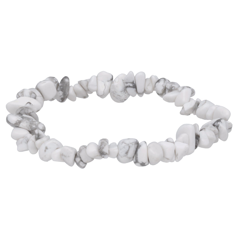 Magnesite Chip Bracelet