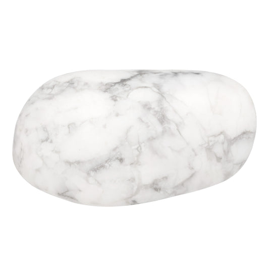Magnesite tumbled stone