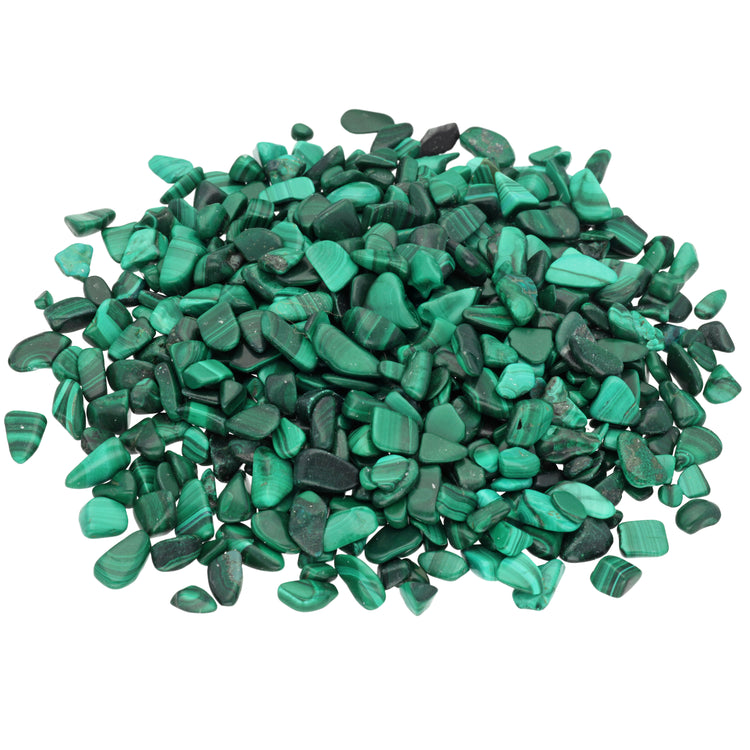 Malachite mini tumbled stones