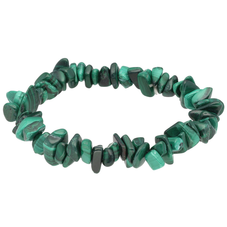 Malachite Chip Bracelet