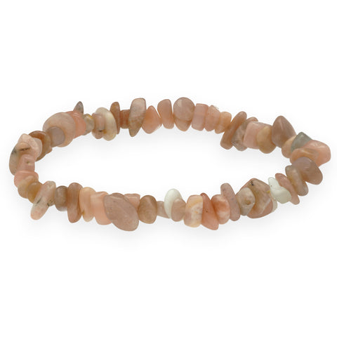 Moonstone Chip Bracelet