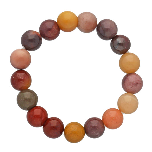 Mookaite | elastic ball ring