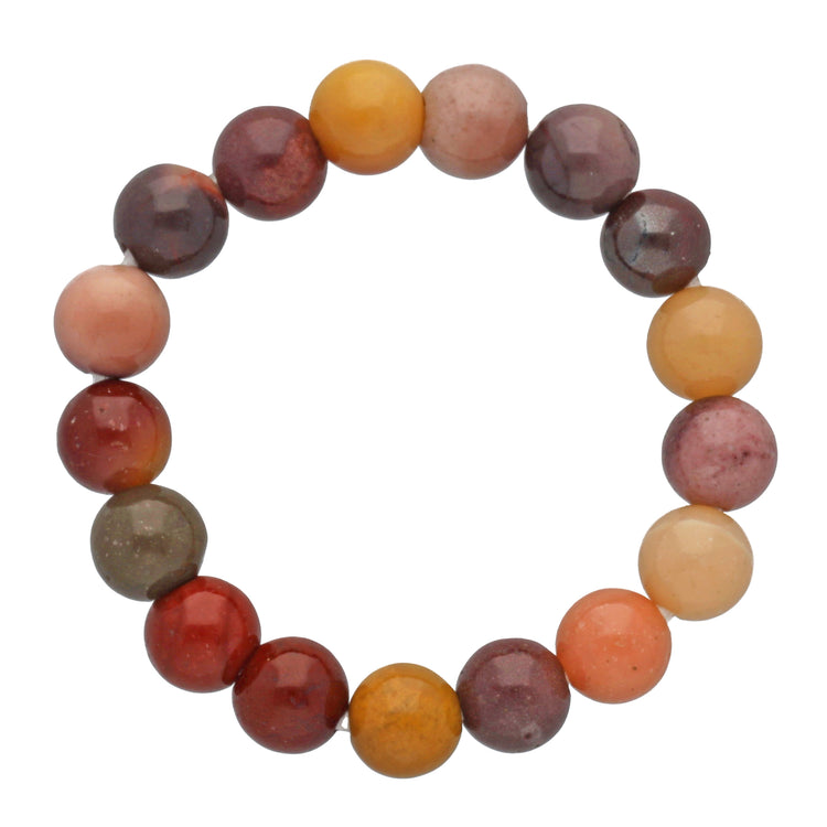 Mookaite | elastic ball ring
