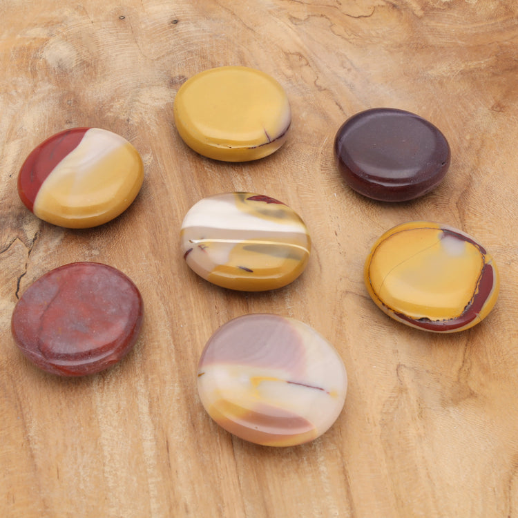 Mookaite disc stone