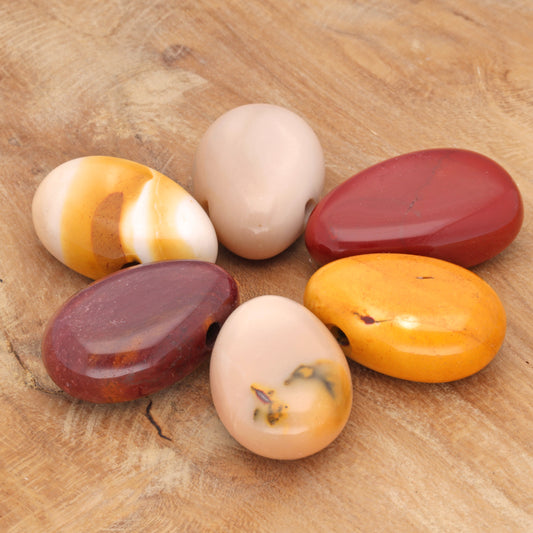 Mookaite drop pendant 