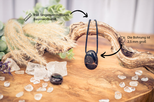 Onyx drop pendant