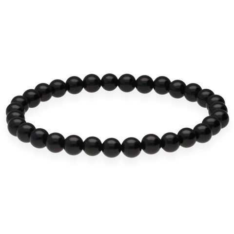 Onyx Bead Bracelet | 6 mm