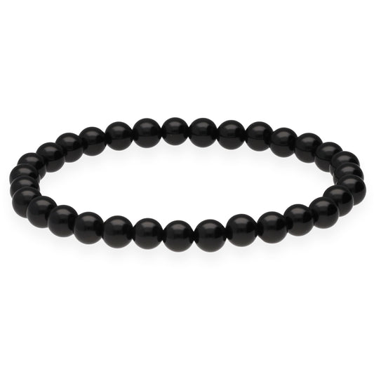 Onyx ball bracelet | 6 mm
