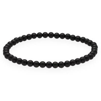 Onyx Mini Bead Bracelet | 4 mm