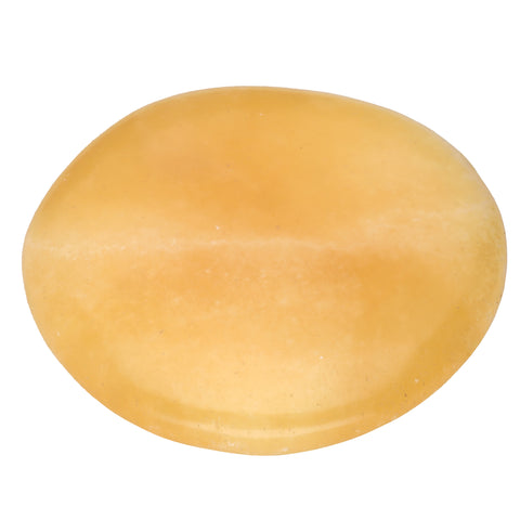 Orange Calcite Disc Stone