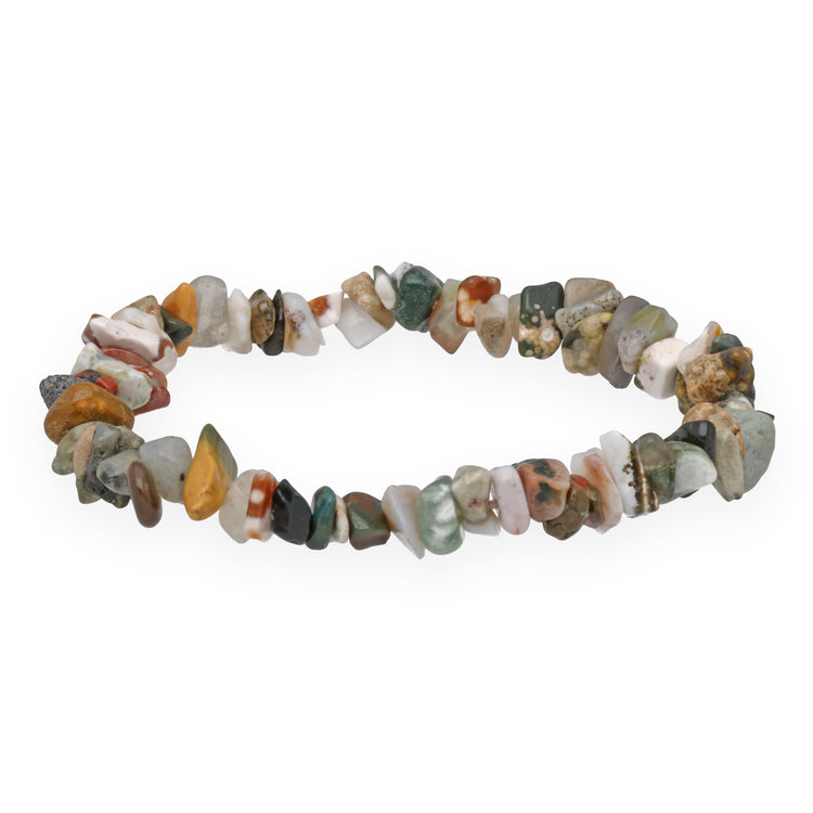 Ocean Jasper Chip Bracelet 