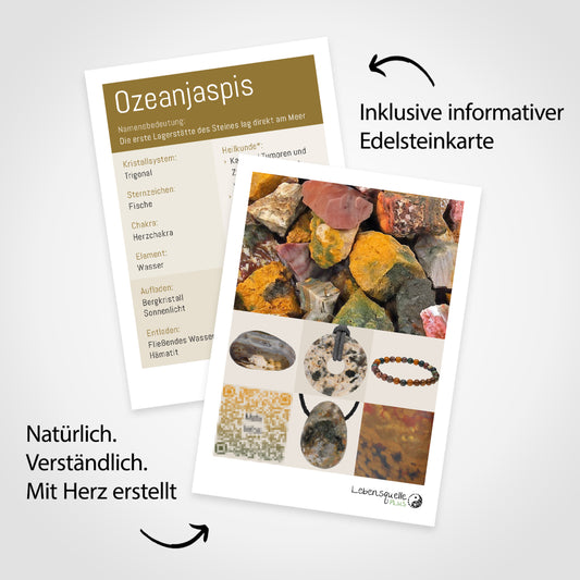 Ozeanjaspis Trommelstein