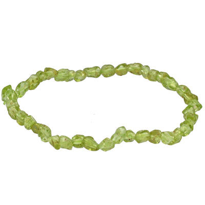 Peridot Chip Bracelet
