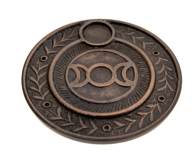 Sun and Moon Incense Stick and Cone Holder