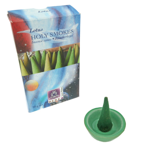 Holy Smokes Incense Cones "Lotus" - Immerse yourself in spiritual fragrances 