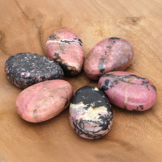 Rhodonite drop pendant 