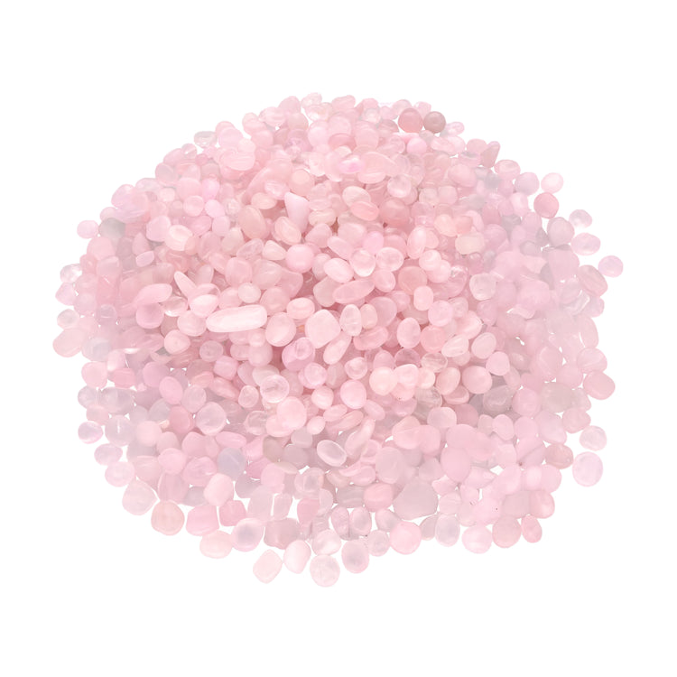 Rose quartz mini tumbled stones