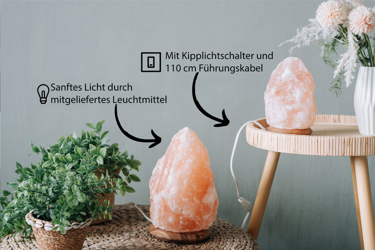 Salt crystal lamp | 2-3 kg