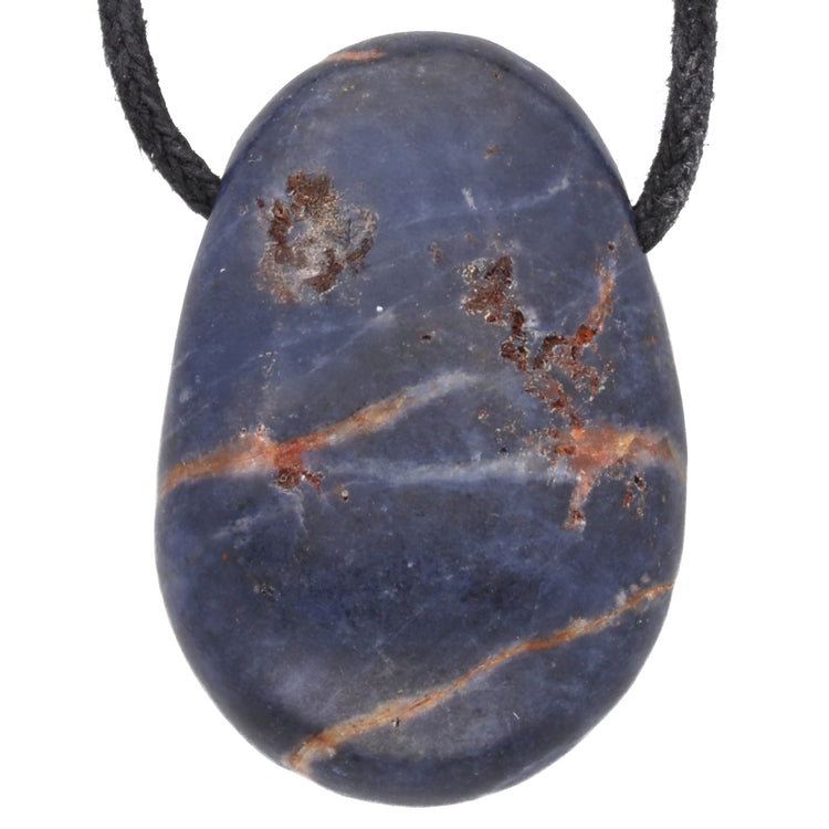 Sapphire drop pendant B-quality