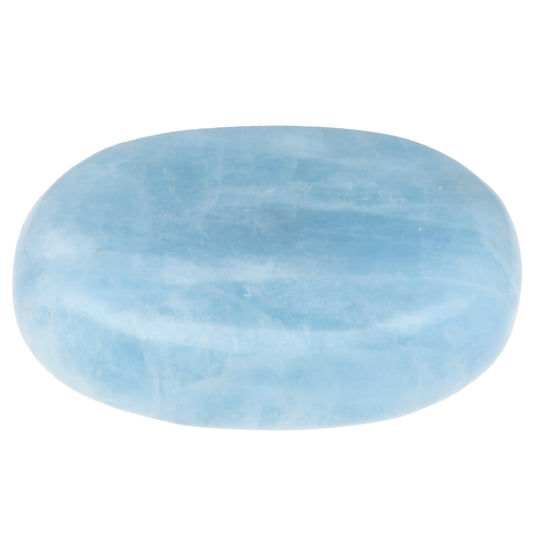 Aquamarine disc stone