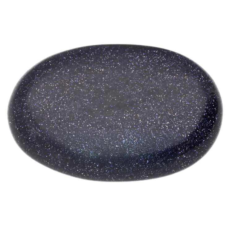 Blue Lace Agate Disc Stone