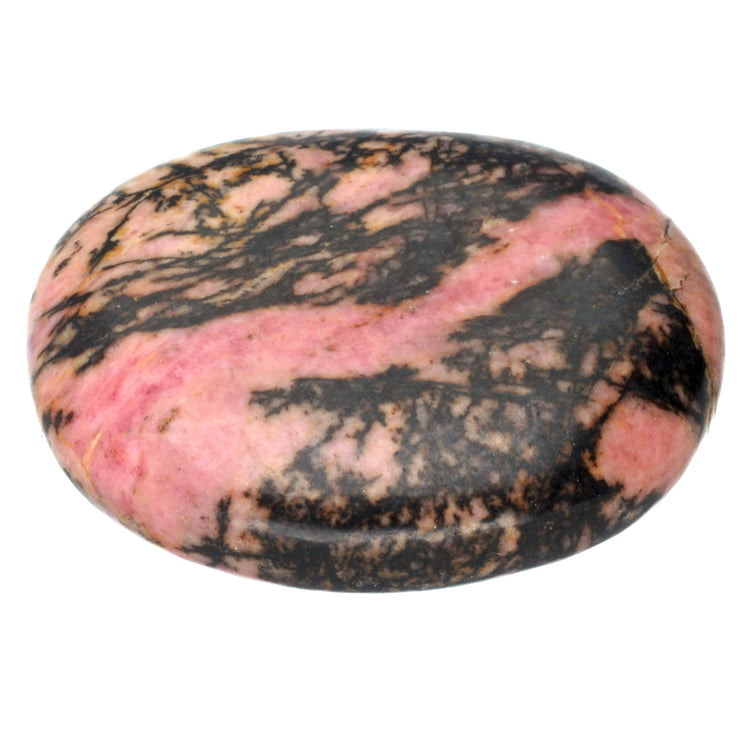 Rhodonite disc stone