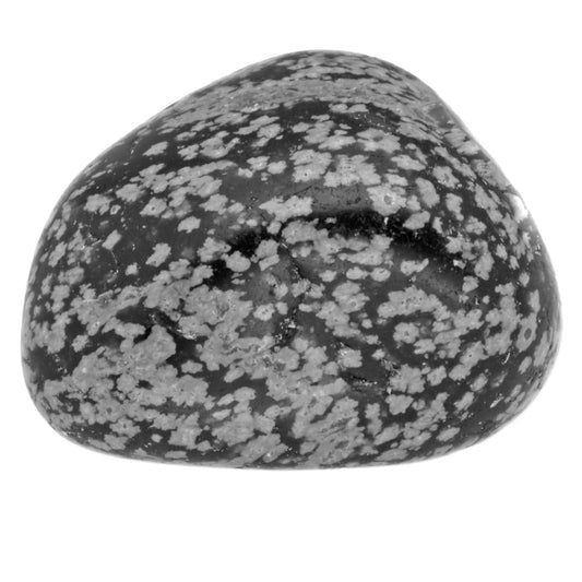 Snowflake Obsidian Tumbled Stone 