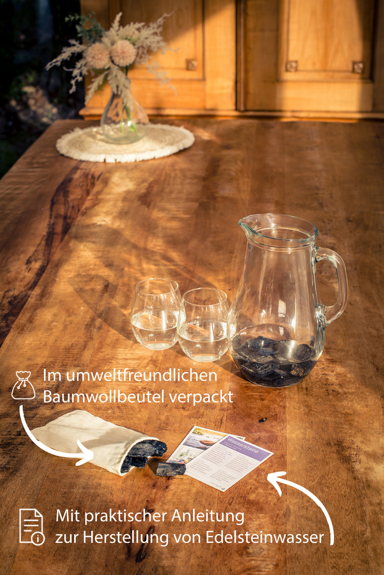 Tourmaline, black (Schorl) water stones