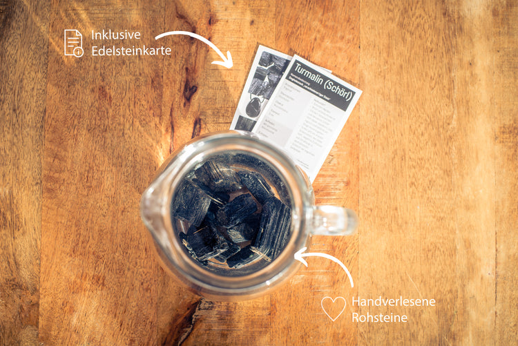 Tourmaline, black (Schorl) water stones