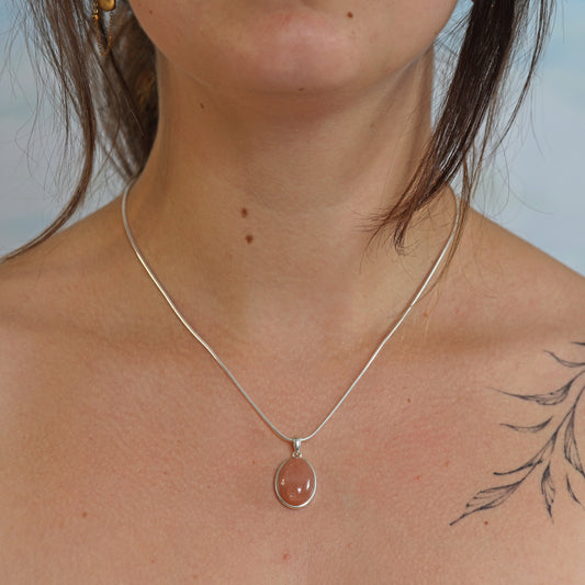 Fine silver chain made of 925 silver | 40, 45, or 50 cm | Snake chain with clasp