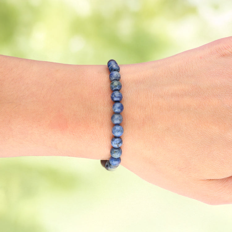 Sodalite bead bracelet | 6mm