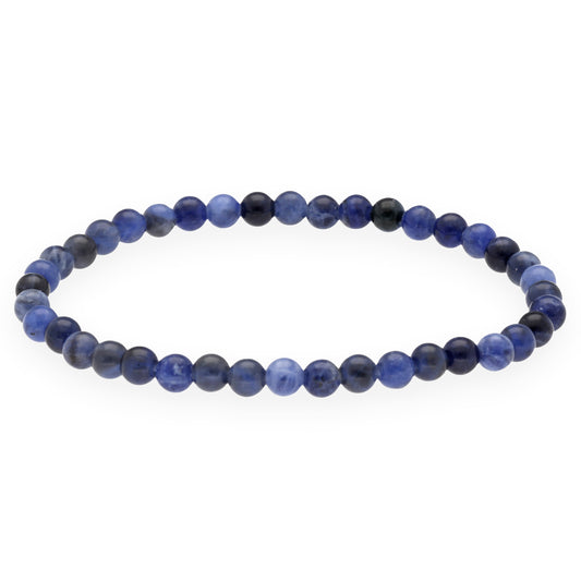 Sodalite mini ball bracelet | 4mm