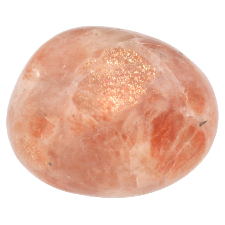 Sunstone tumbled stone