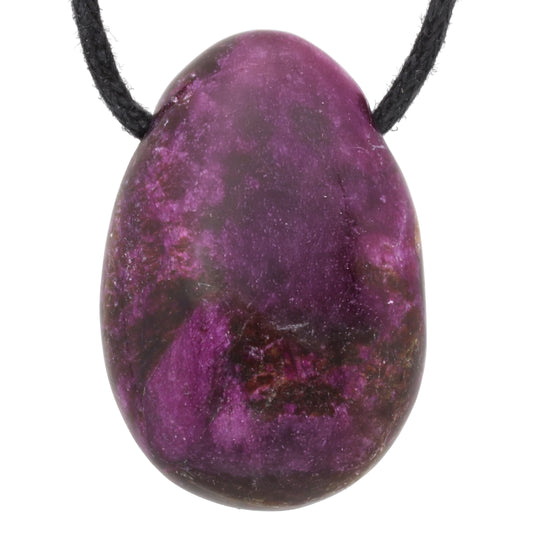 Stichtite drop pendant 