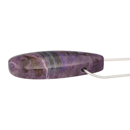 Sugilite drop pendant #2