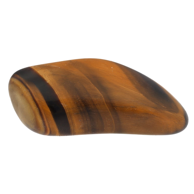 Tiger's eye tumbled stone