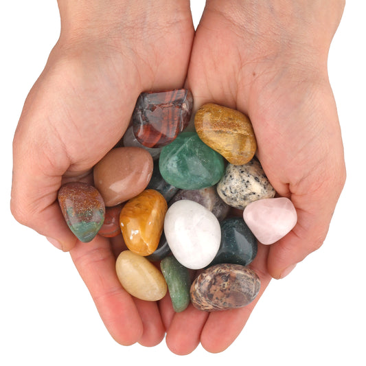 Tumbled stone gemstone mix