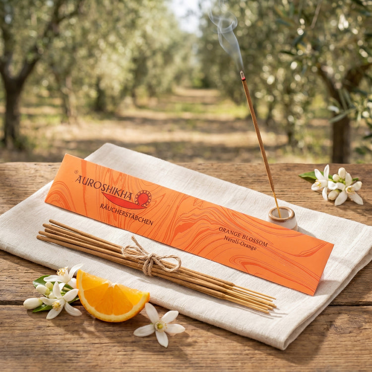 Auroshikha Räucherstäbchen – Orange Blossom — Lifestyle