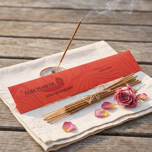 Auroshikha Räucherstäbchen – Rose — Lifestyle