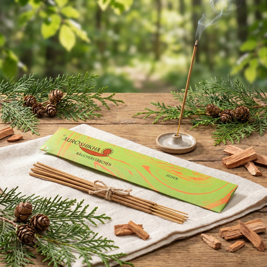 Auroshikha Räucherstäbchen – Zeder — Lifestyle