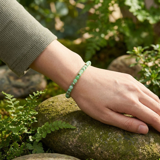 Chrysoprase Mini Bead Bracelet | 4 mm