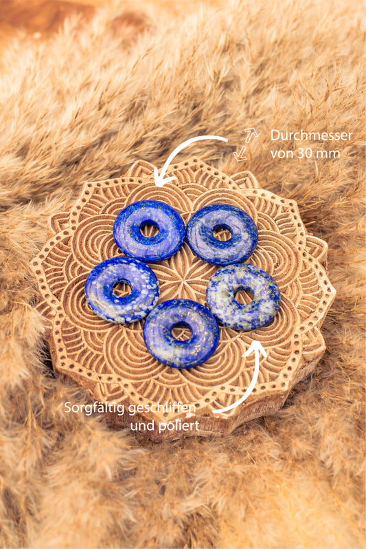 Lapis Lazuli Donut | 30 mm Pendant