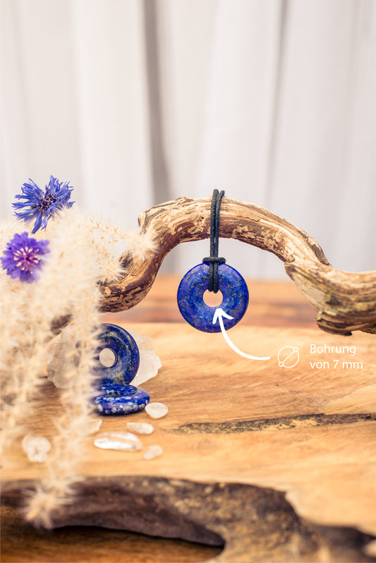 Lapis Lazuli Donut | 30 mm Pendant