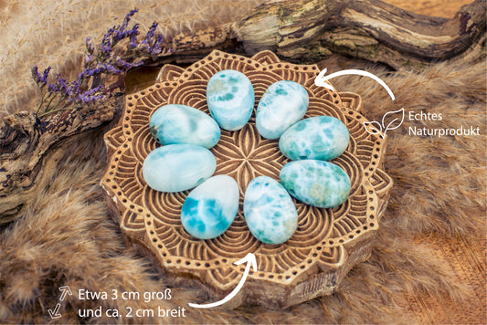 Larimar drop pendant