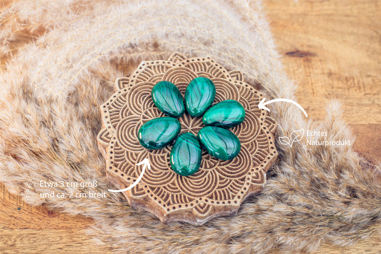 Malachite Drop Pendant