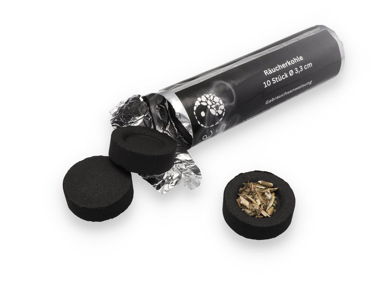 Smoking charcoal Ø 3.3 cm | 3 x 10 pieces